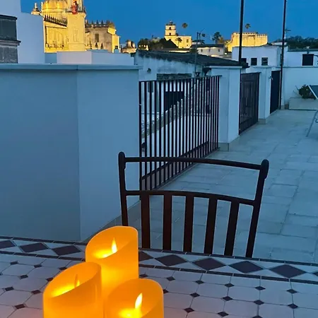 Palacio El Duende Old Town Parking Gratis Terraza Vista Catedral Alcazar Daire